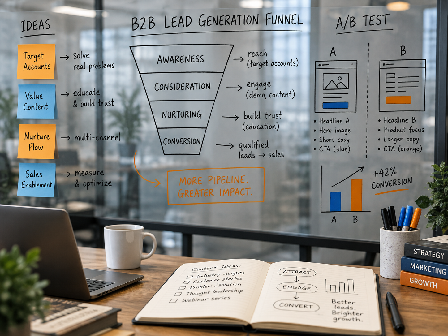 What Is a B2B Lead Generation Funnel?