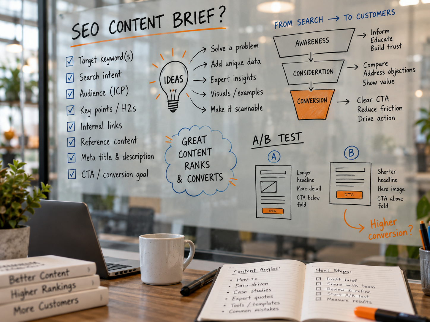 What is an SEO content brief?